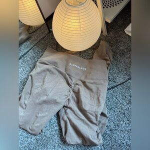 Alphalete amplify color sand leggings